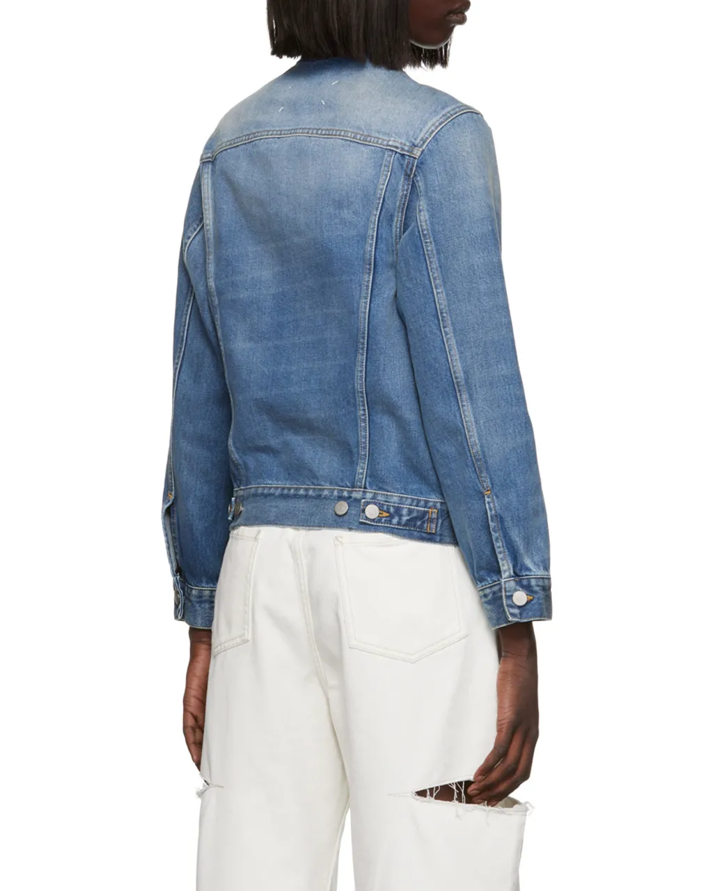 Button-Up Denim Jacket