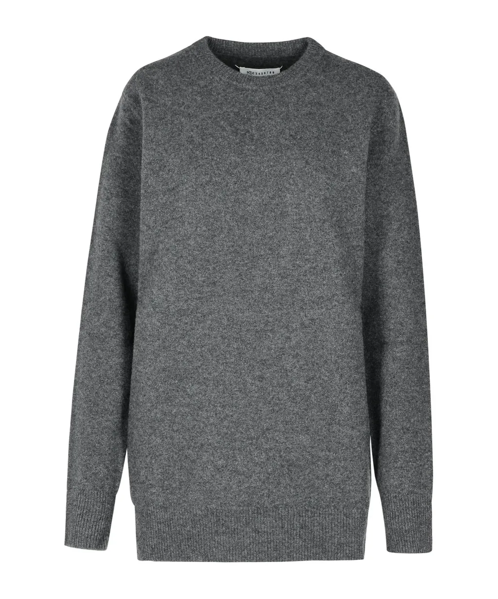 Embroidered Crewneck Sweater