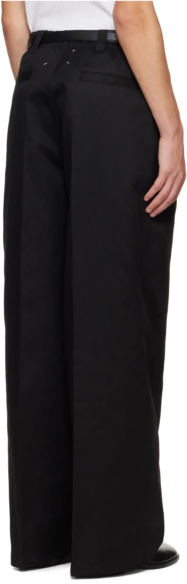 Pleat Skater Chino Trousers