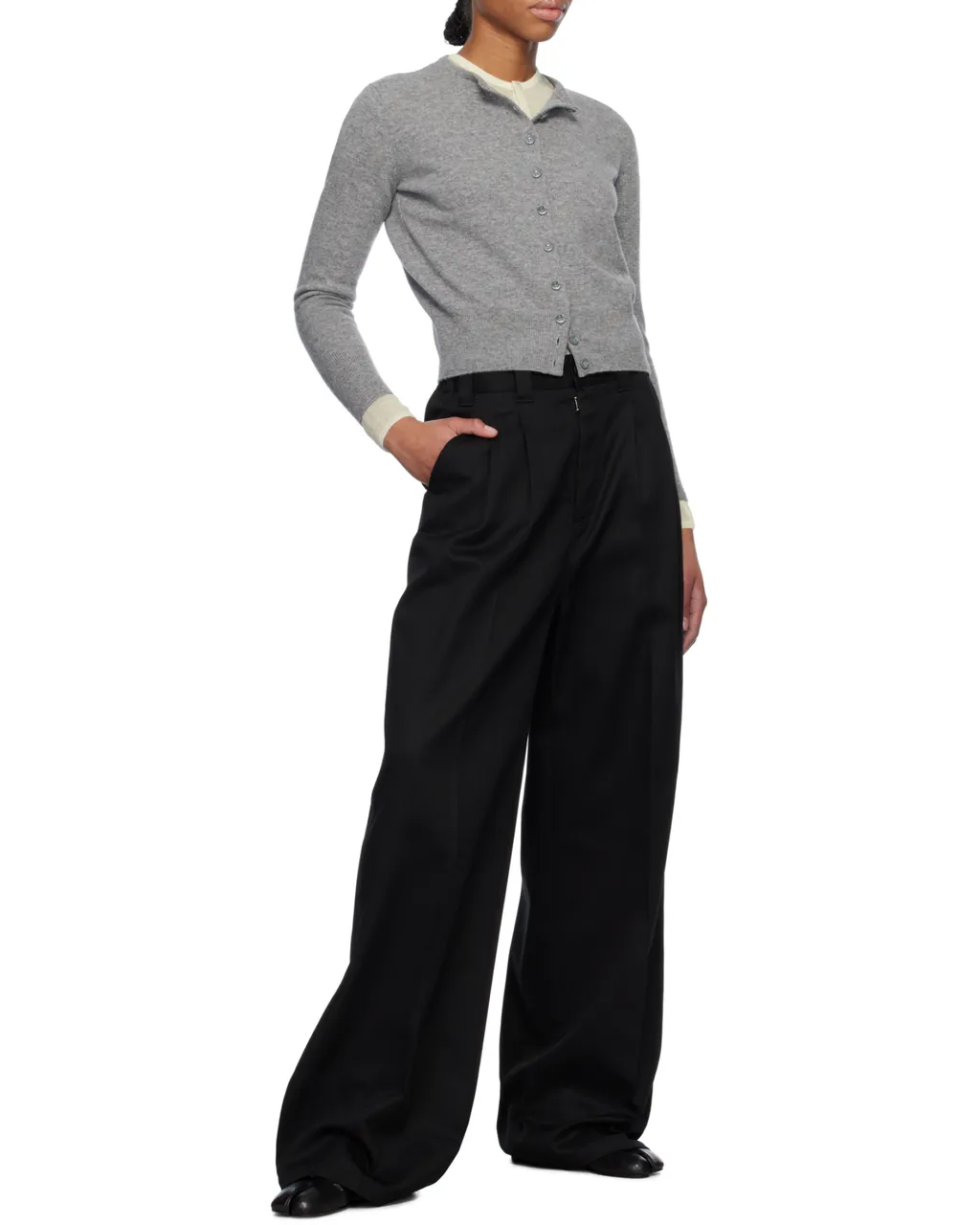 Pleat Skater Chino Trousers
