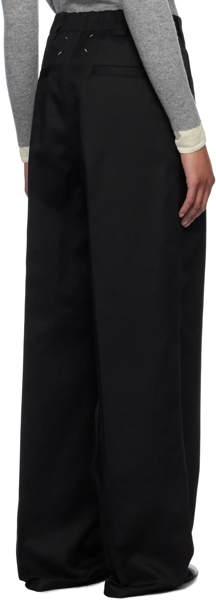Pleat Skater Chino Trousers