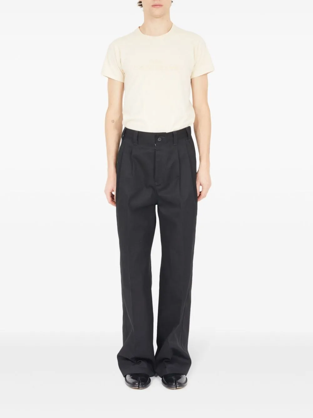 Pleat Skater Chino Trousers