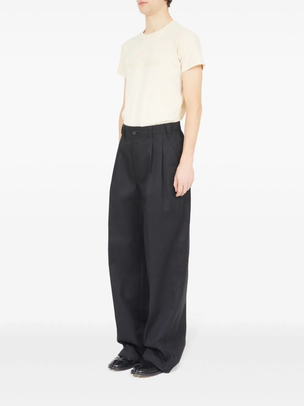 Pleat Skater Chino Trousers