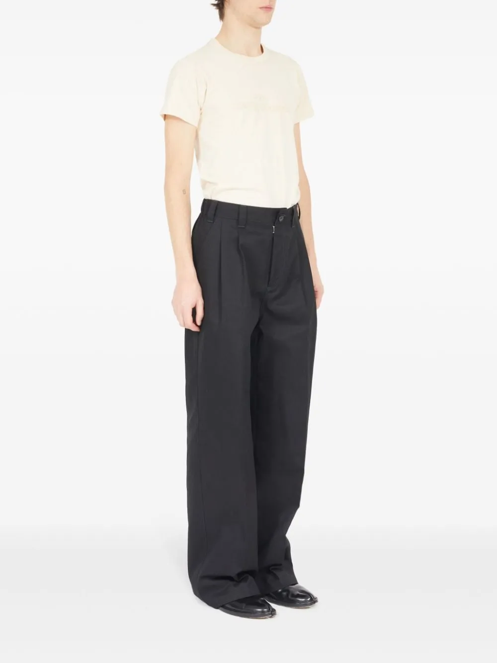 Pleat Skater Chino Trousers