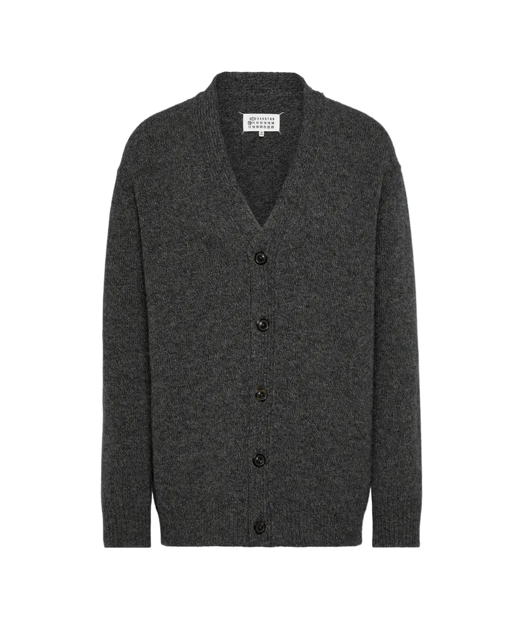 V-Neck Knitted Cardigan