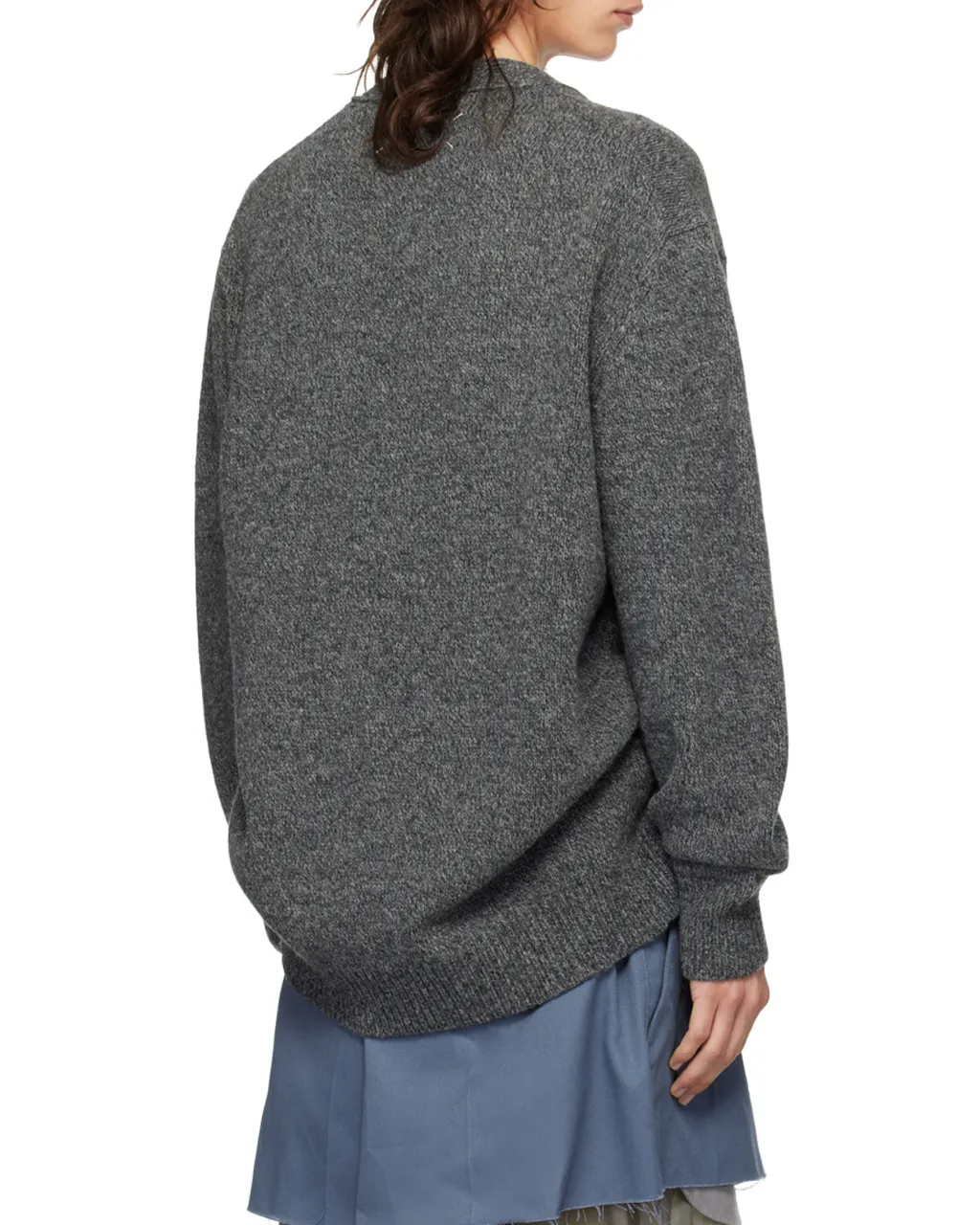 V-Neck Knitted Cardigan