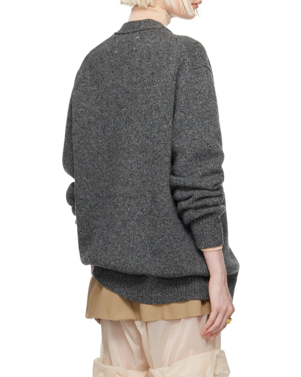 V-Neck Knitted Cardigan