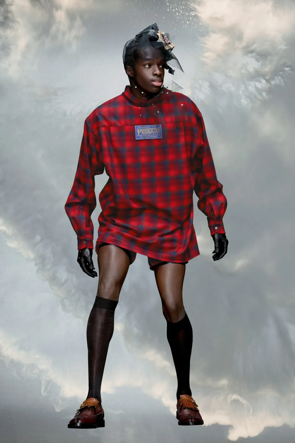 Pendleton Checked Oversized Shirt