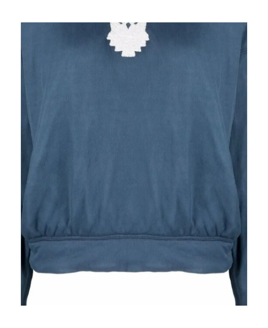 Owl Printed Crewneck Sweatshirt