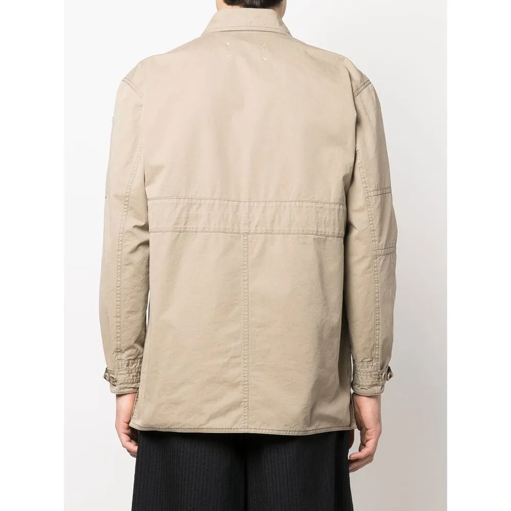 Long-Sleeved Single-Breasted Blazer