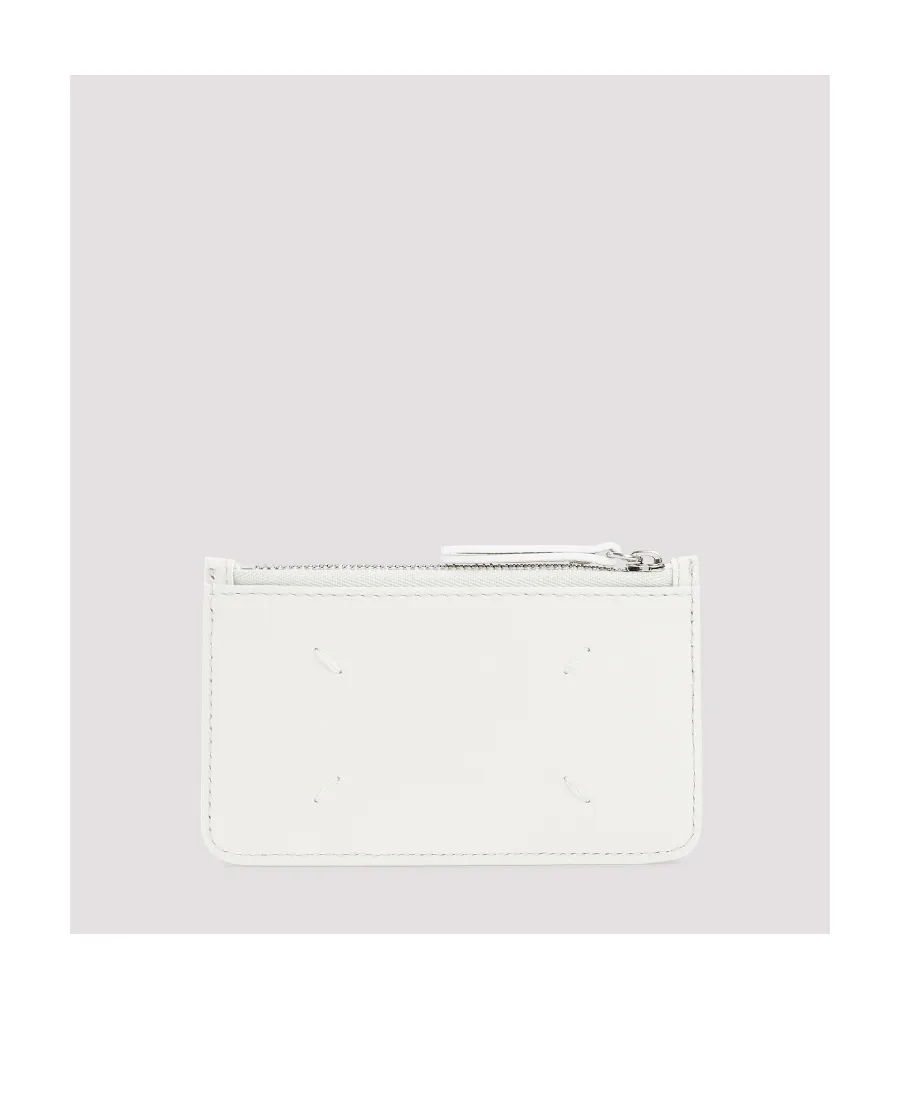 Four-Stitch Logo Wallet