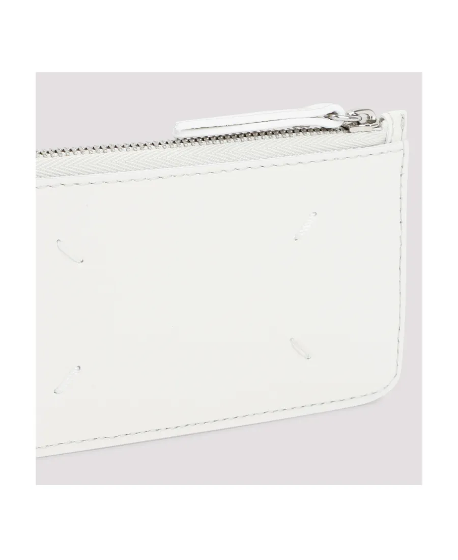 Four-Stitch Logo Wallet