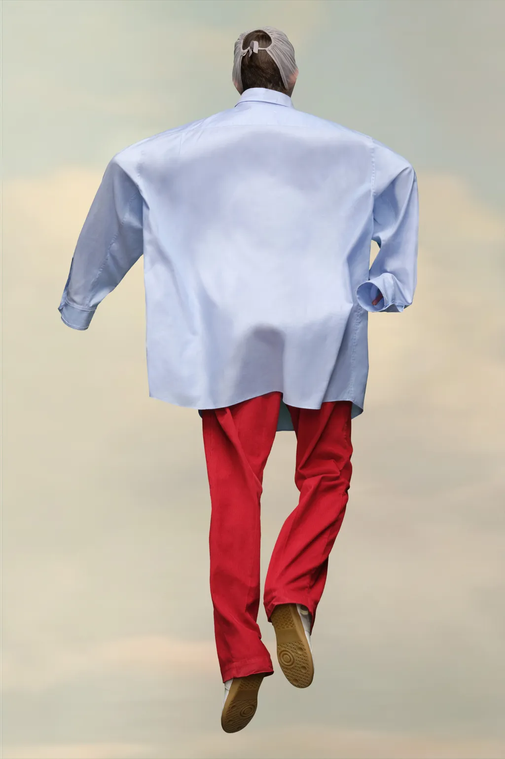 Long-Sleeved Button-Up Shirt