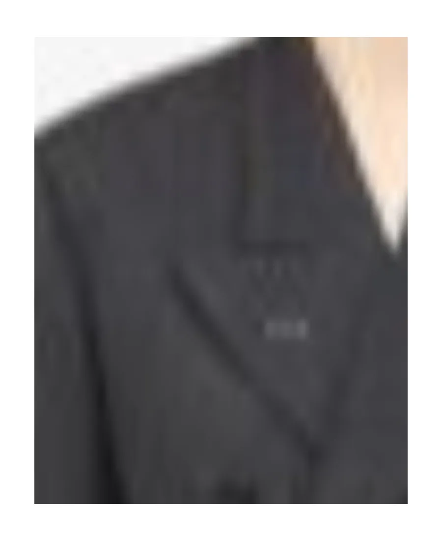 Double-Breasted Long-Sleeved Blazer