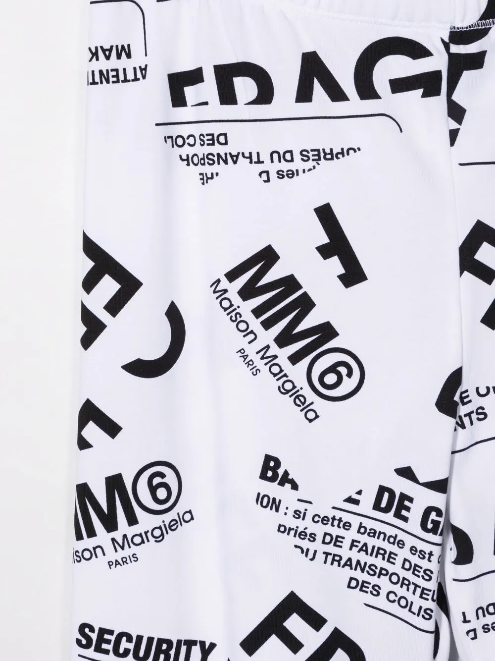 Teen Fragile-Print Stretch-Cotton Leggings