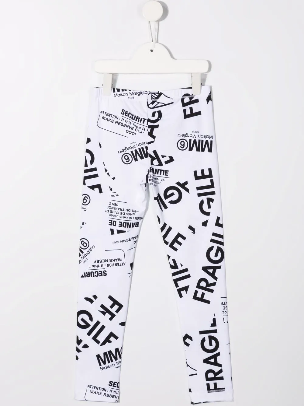 Teen Fragile-Print Stretch-Cotton Leggings