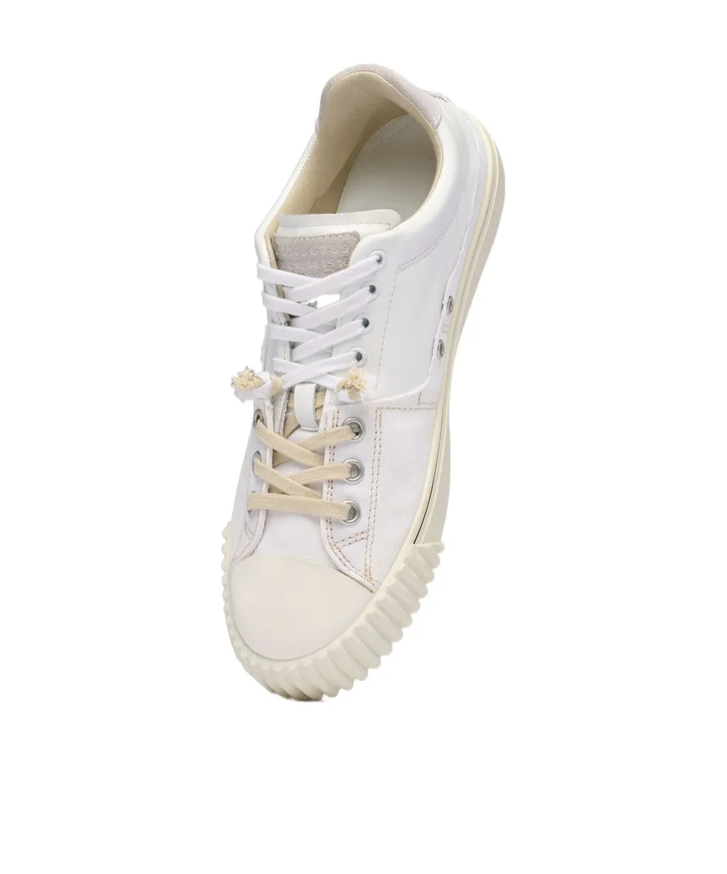 Round-Toe Lace-Up Sneakers