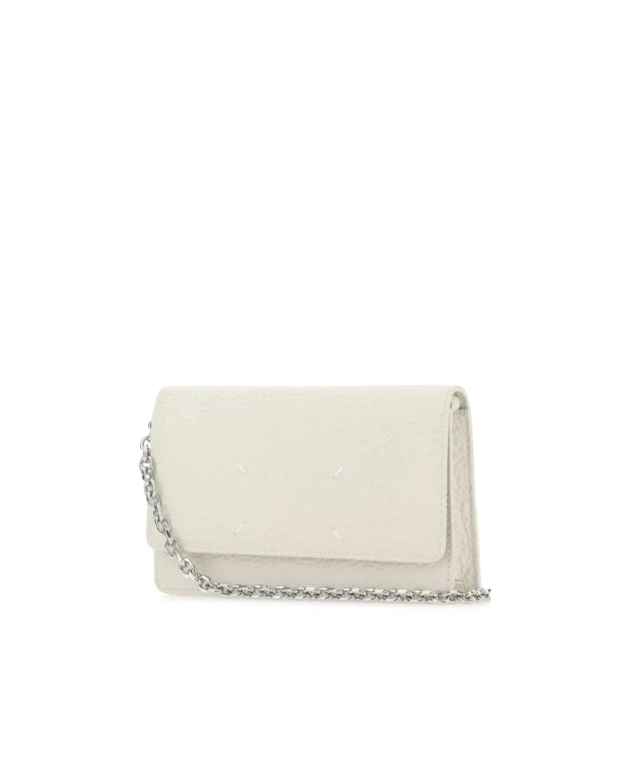Four-Stitch Foldover Top Crossbody Bag