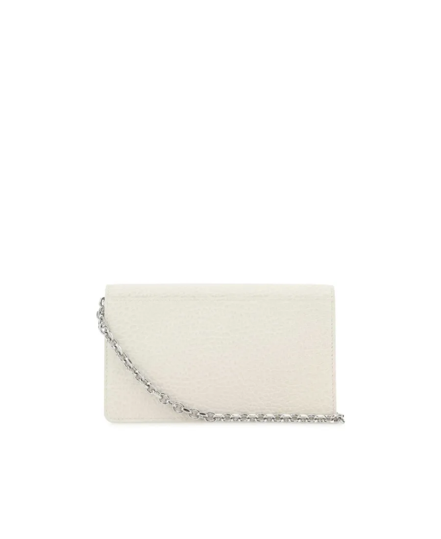 Four-Stitch Foldover Top Crossbody Bag