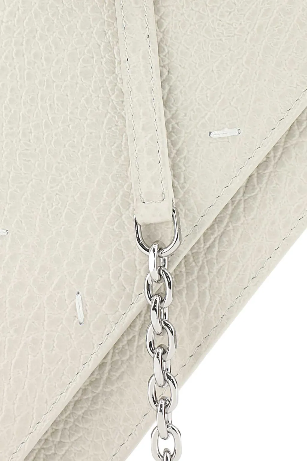 Four-Stitch Foldover Top Crossbody Bag