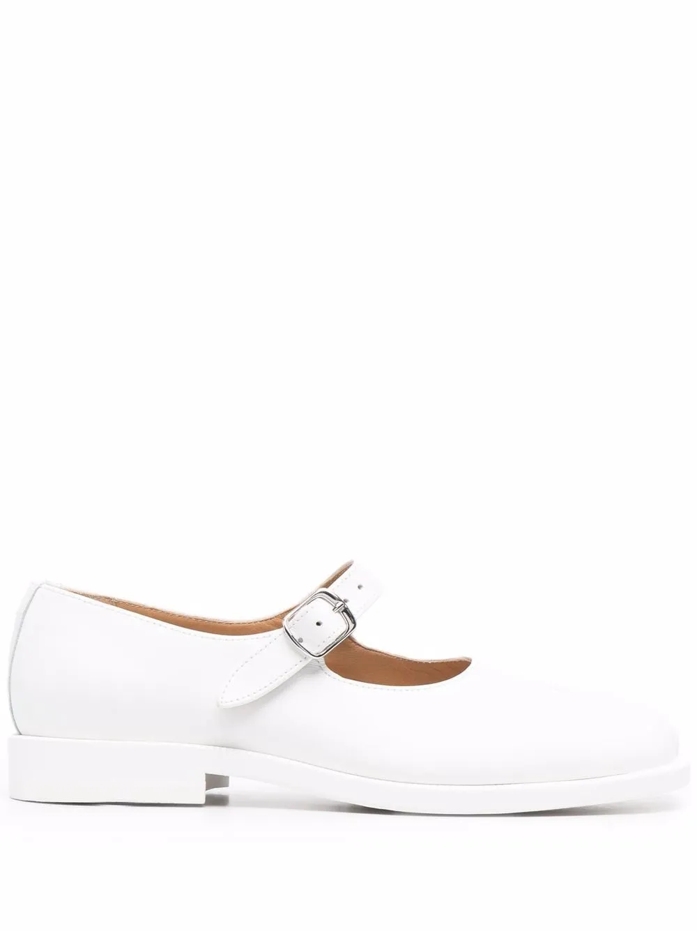 Tabi Leather Mary Jane Shoes