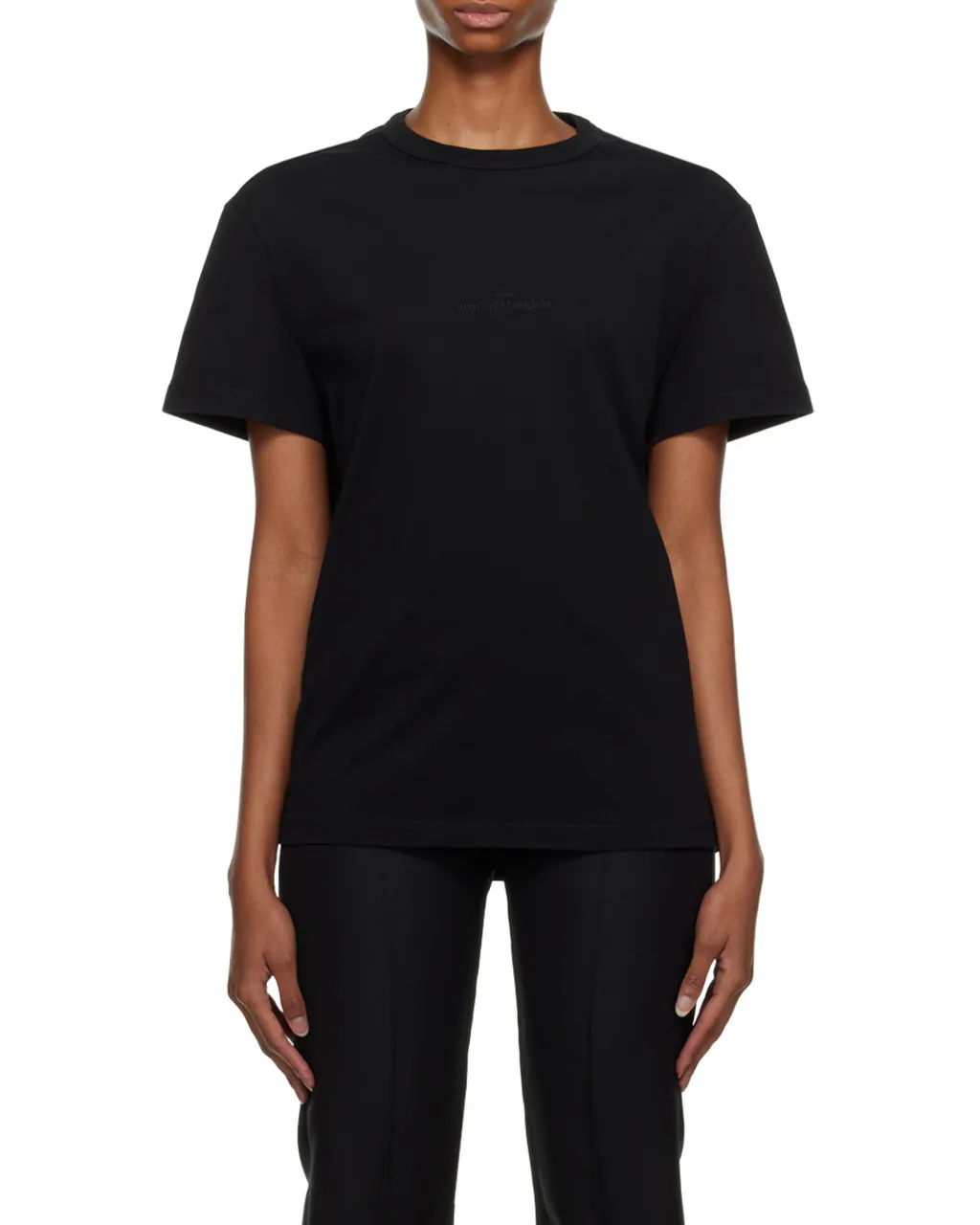 Logo Embroidered Crewneck T-Shirt