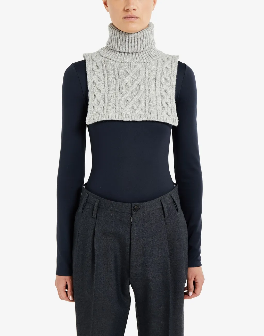 Cable-Knit Scarf