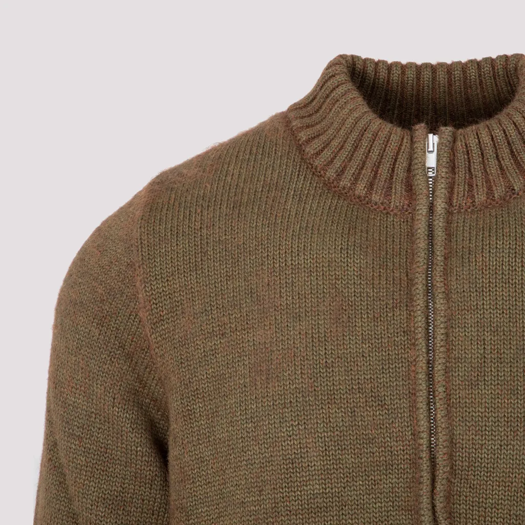 Half-Zip Knit Jumper