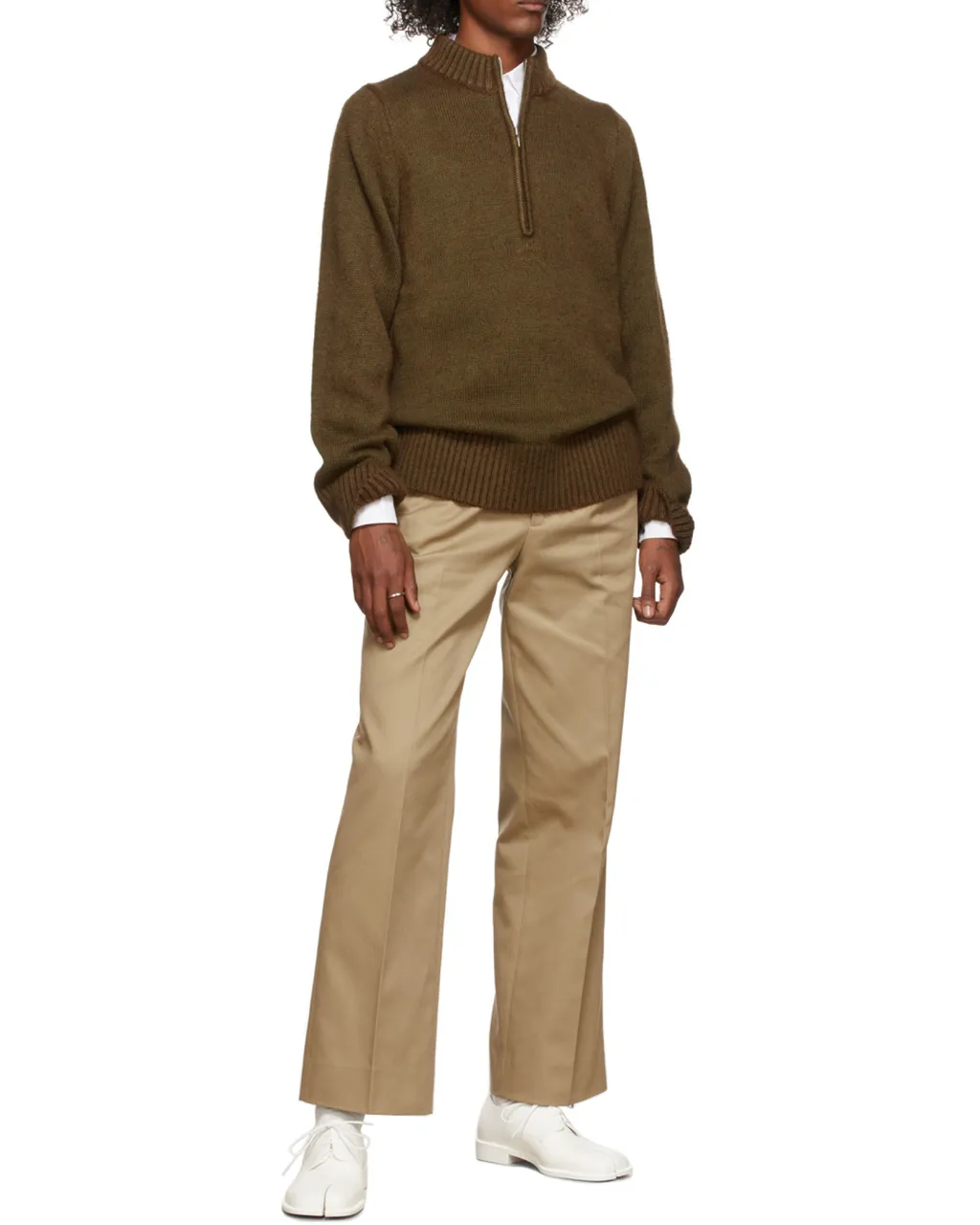 Half-Zip Knit Jumper