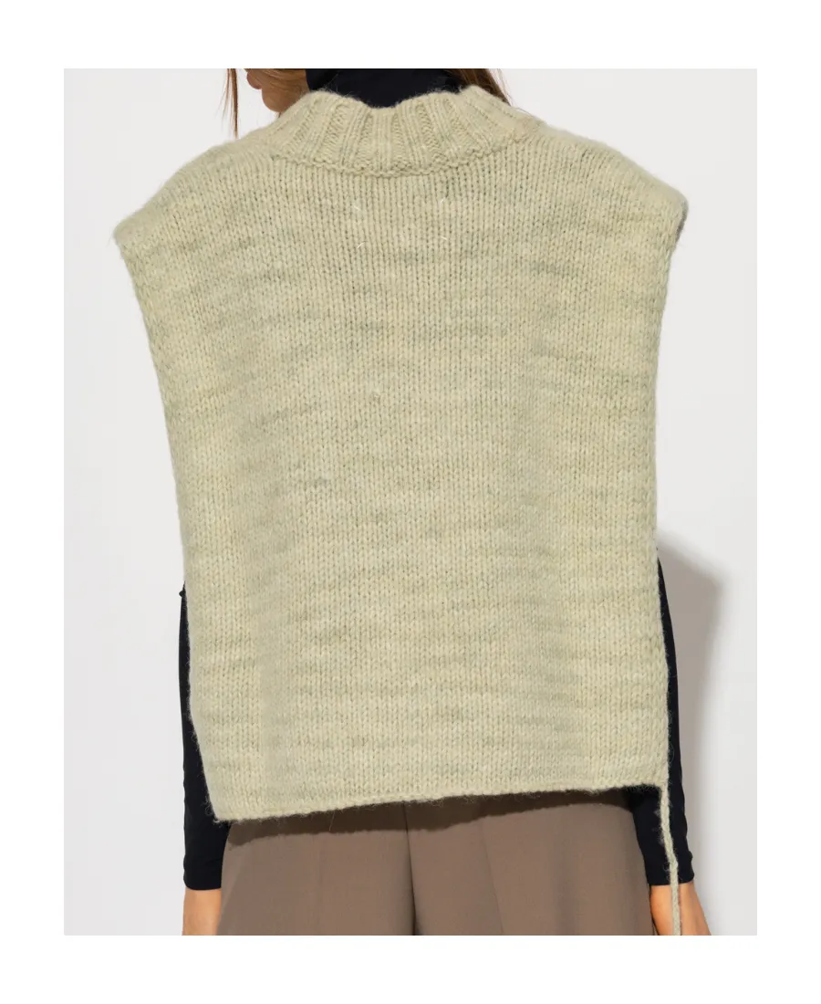 V-Neck Knitted Tank Top
