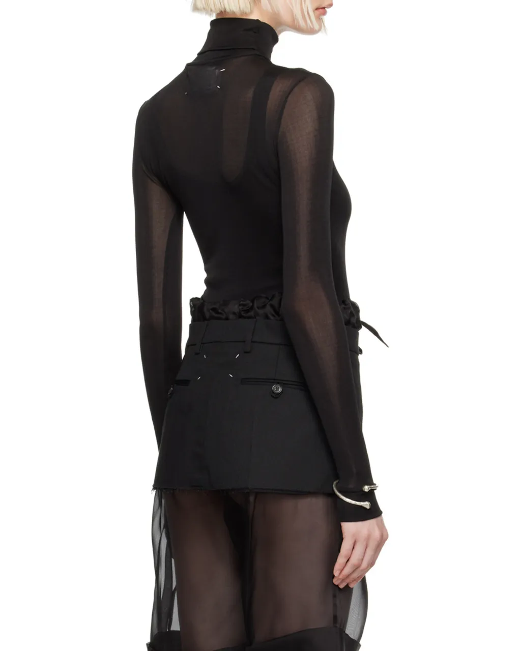 Roll Neck Long Sleeved Jumpsuit