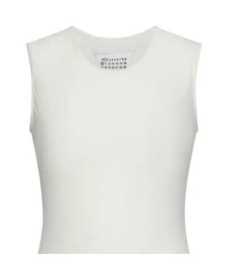Sleeveless Crewneck Bodysuit