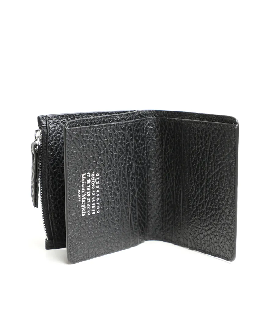 Logo Detailed Zipped Wallet