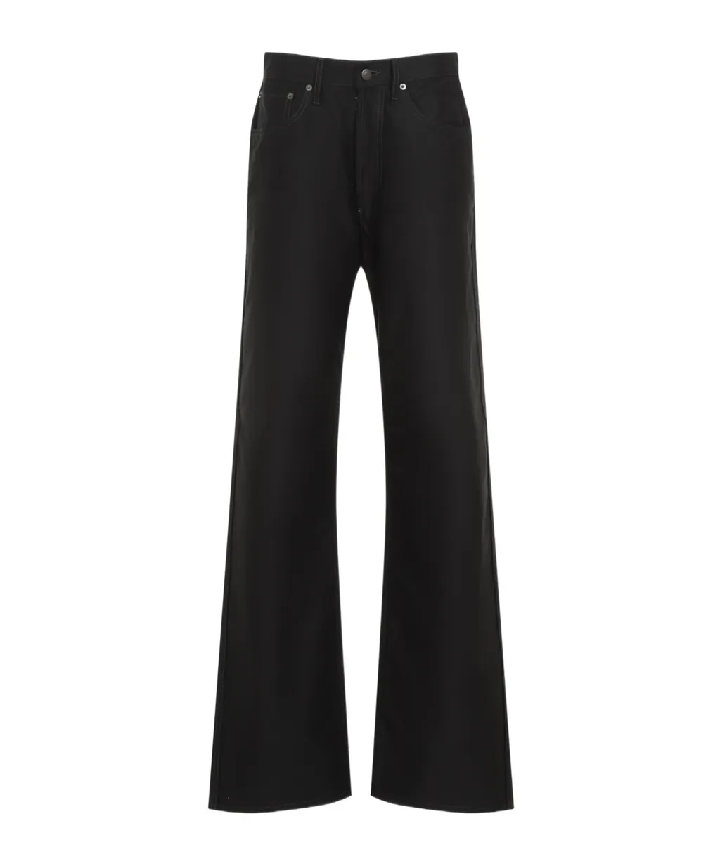 Straight Leg Mid-Rise Jeans