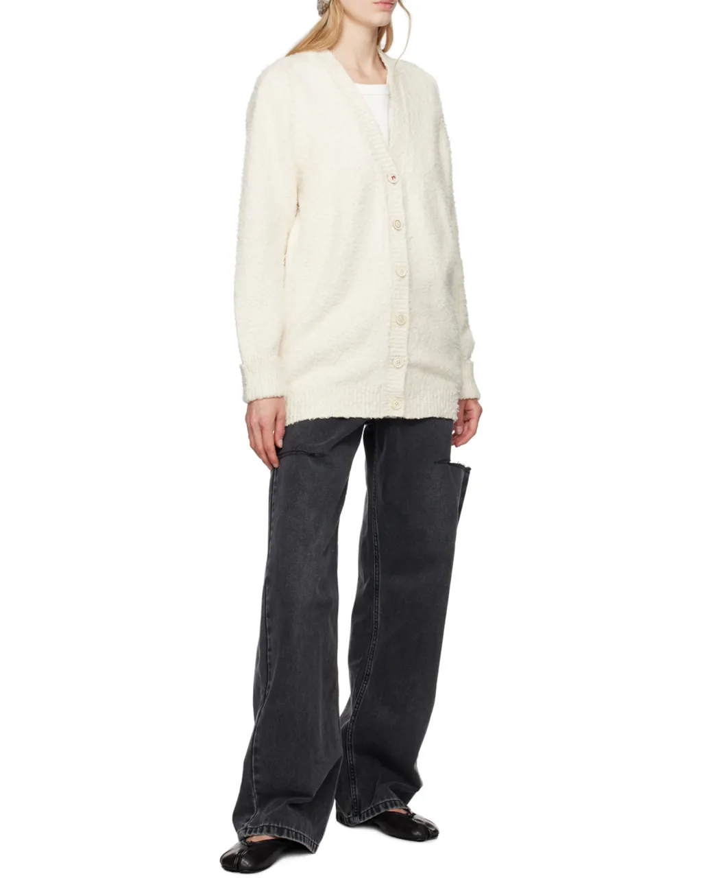 High-Waist Tapered Leg Jeans