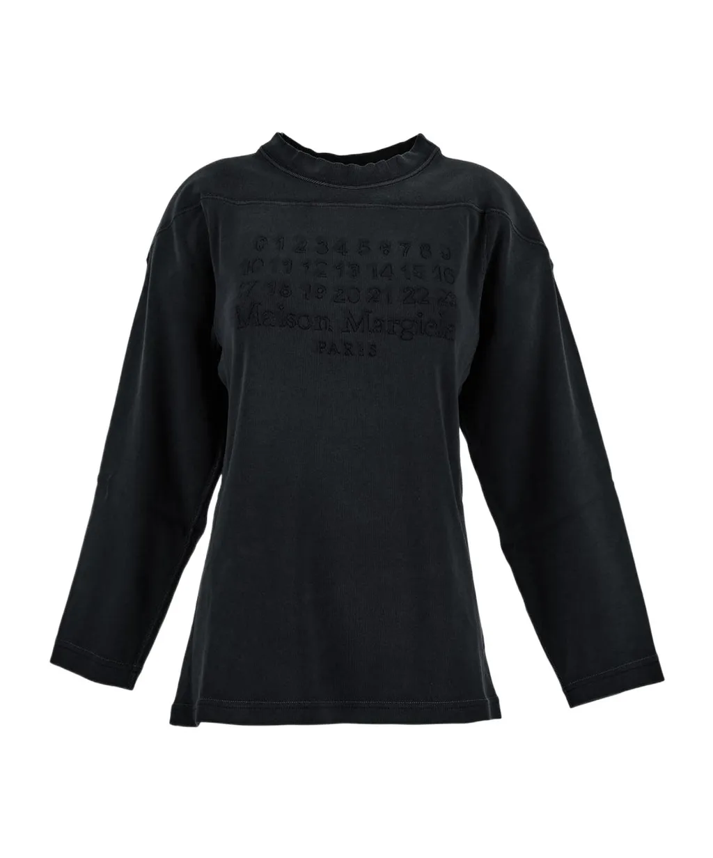 Long-Sleeved Crewneck Sweatshirt