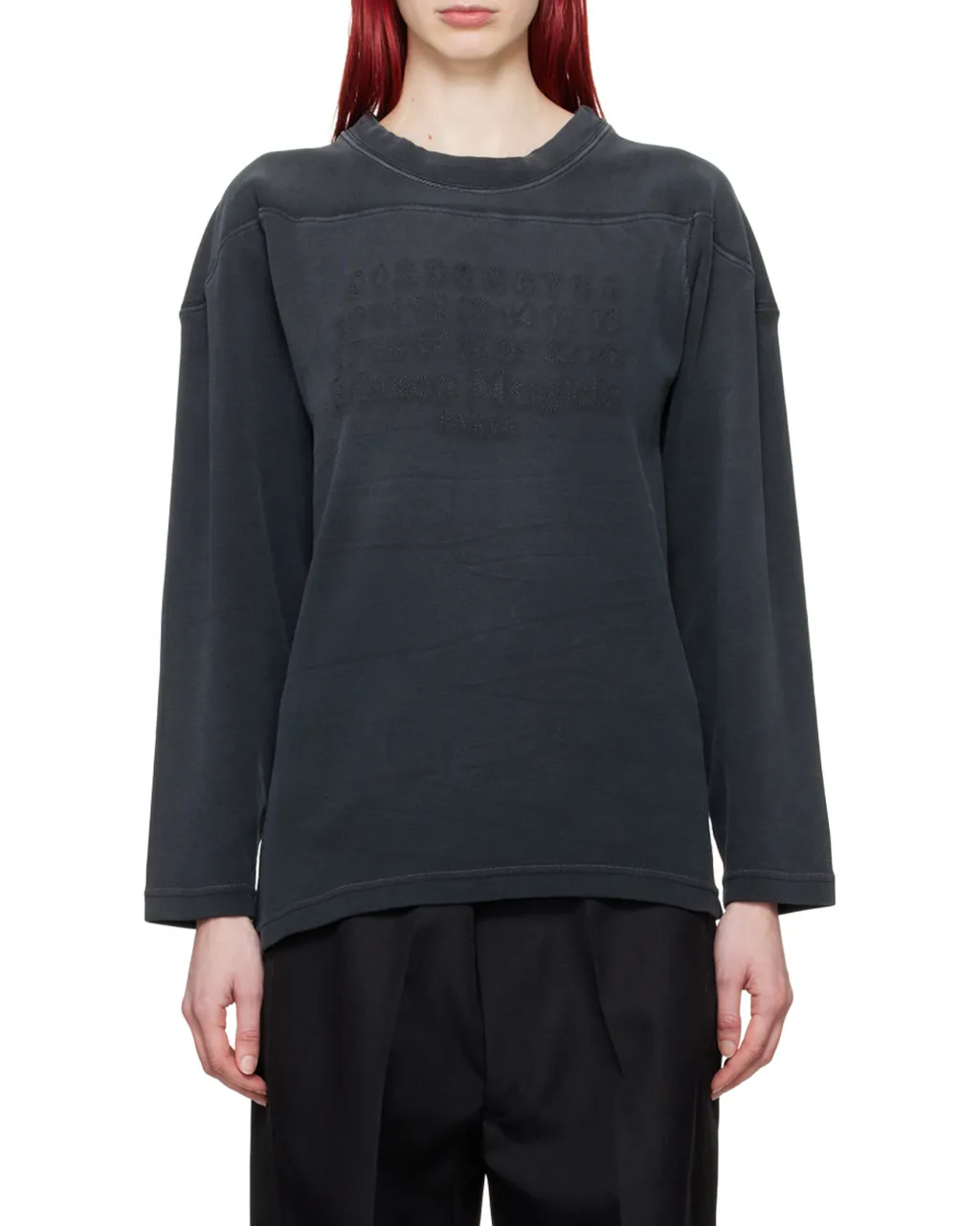 Long-Sleeved Crewneck Sweatshirt