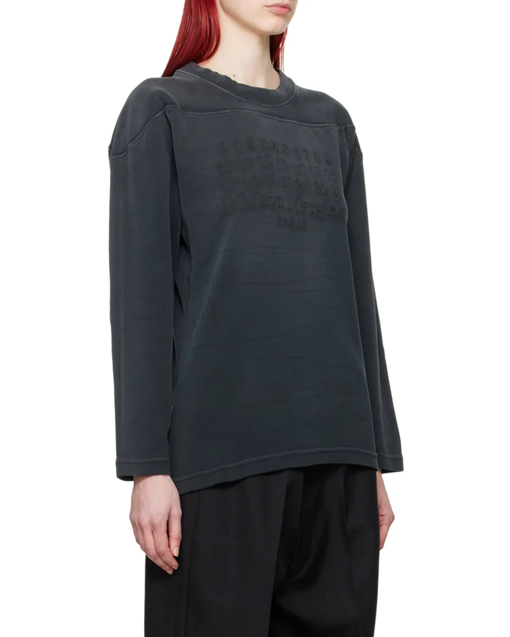 Long-Sleeved Crewneck Sweatshirt