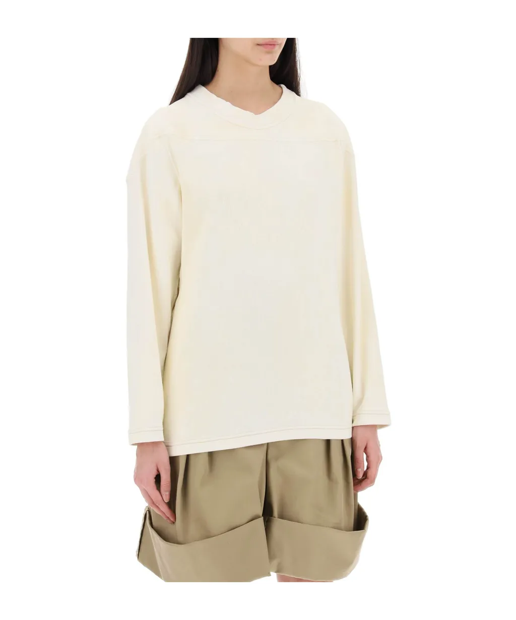 Long-Sleeved Crewneck Sweatshirt