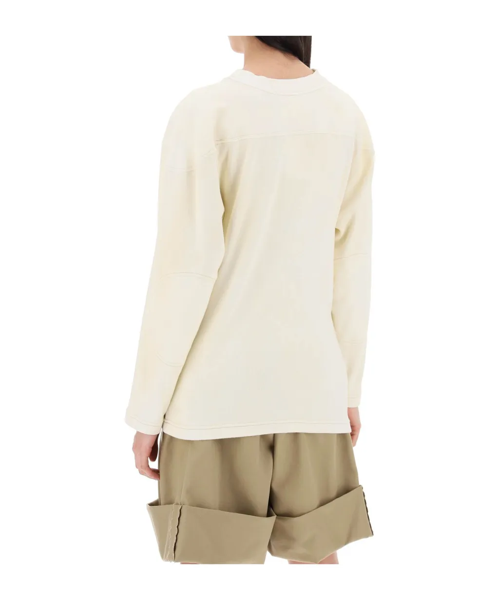 Long-Sleeved Crewneck Sweatshirt