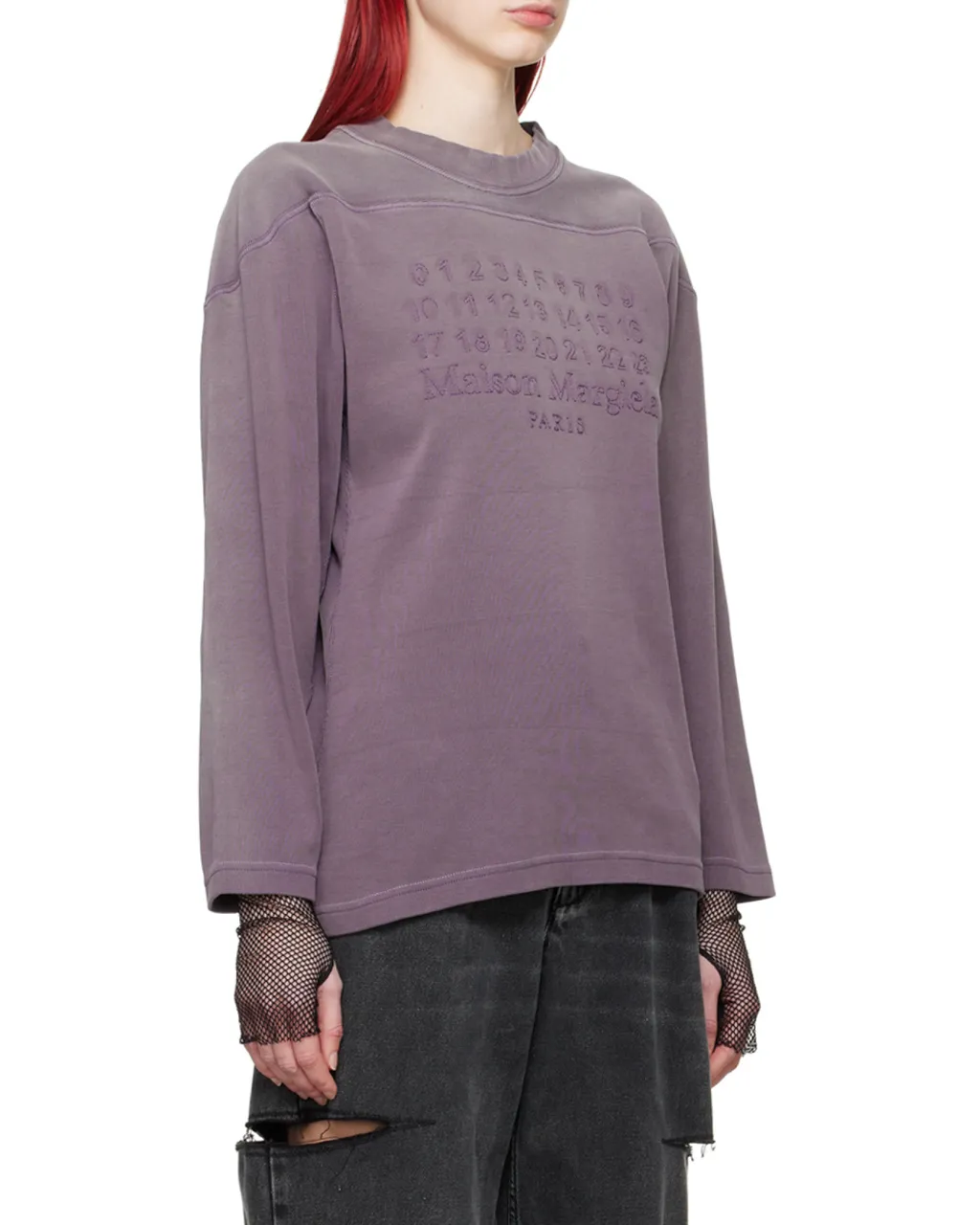 Long-Sleeved Crewneck Sweatshirt