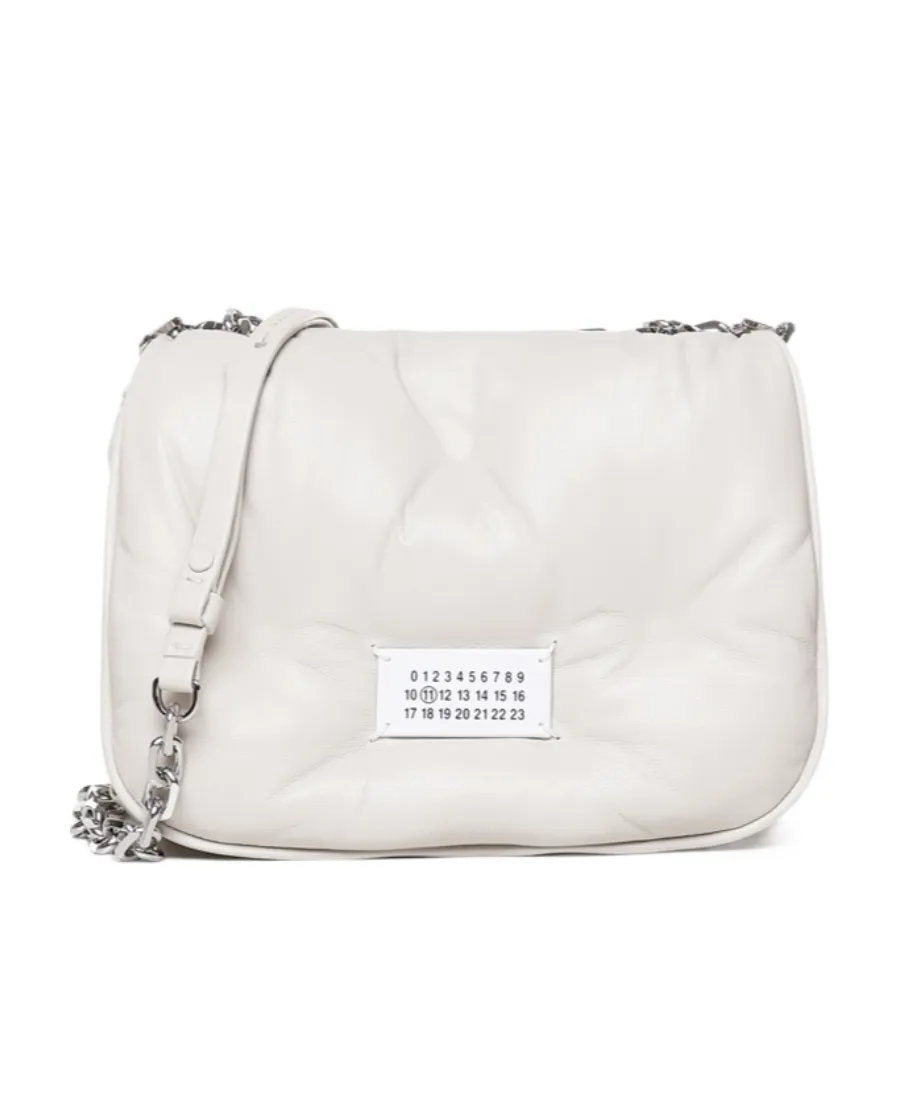 Glam Slam Quilted Padded Messenger Bag