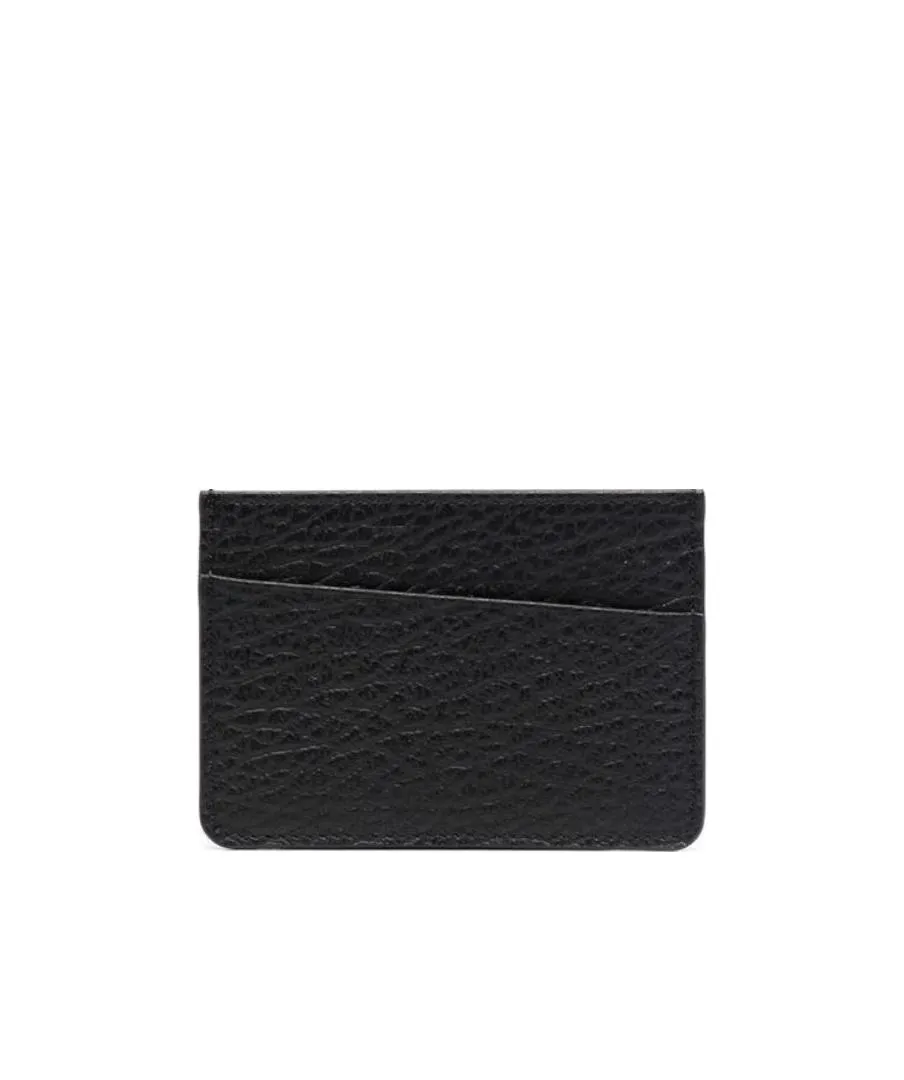 Stitch Detailed Open Top Card Holder