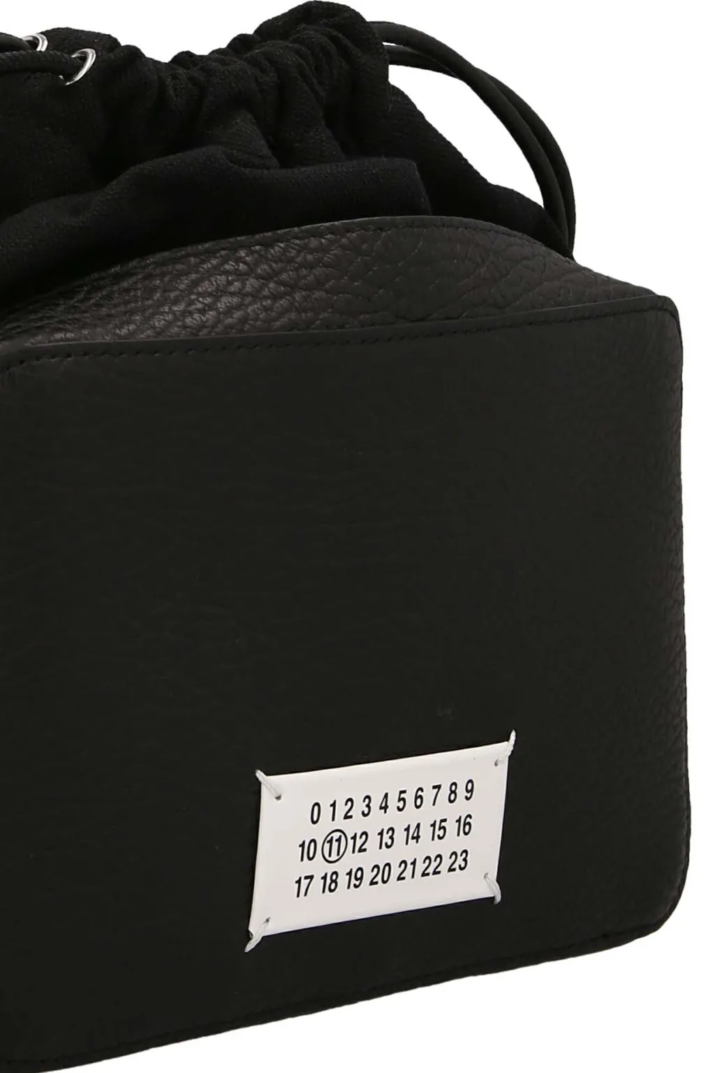 Panelled Drawstring Shoulder Bag