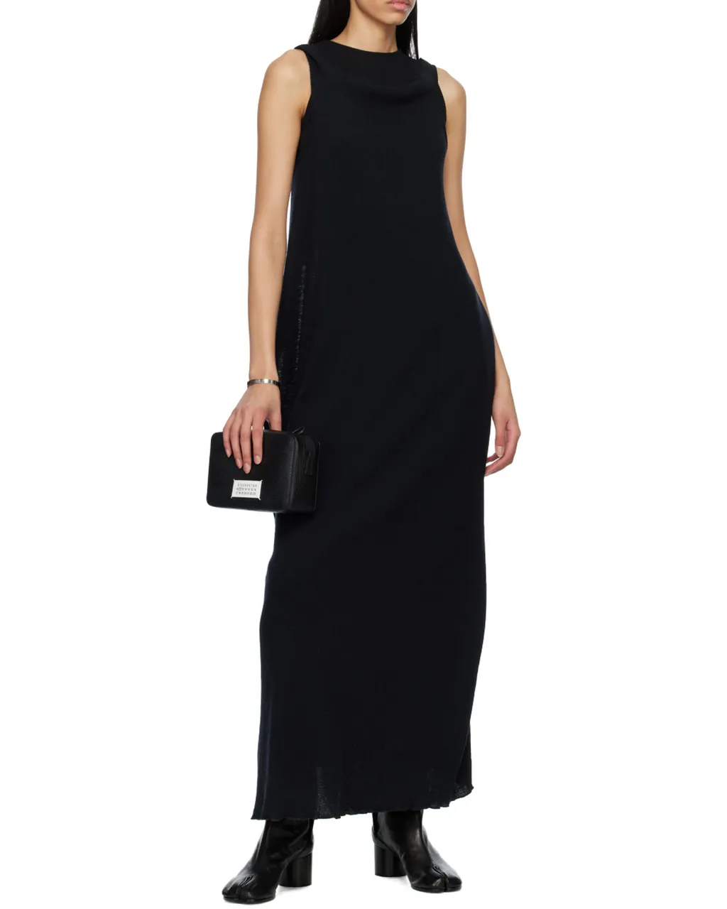 Panelled Drawstring Shoulder Bag