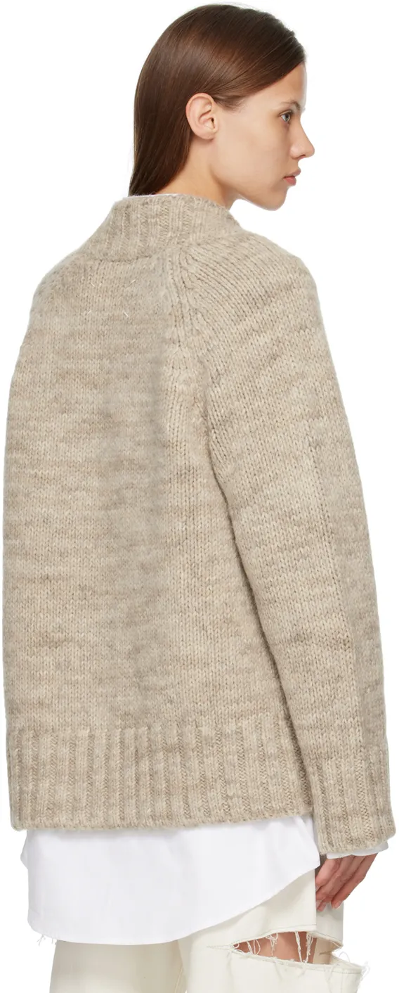 V-Neck Buttoned Cardigan