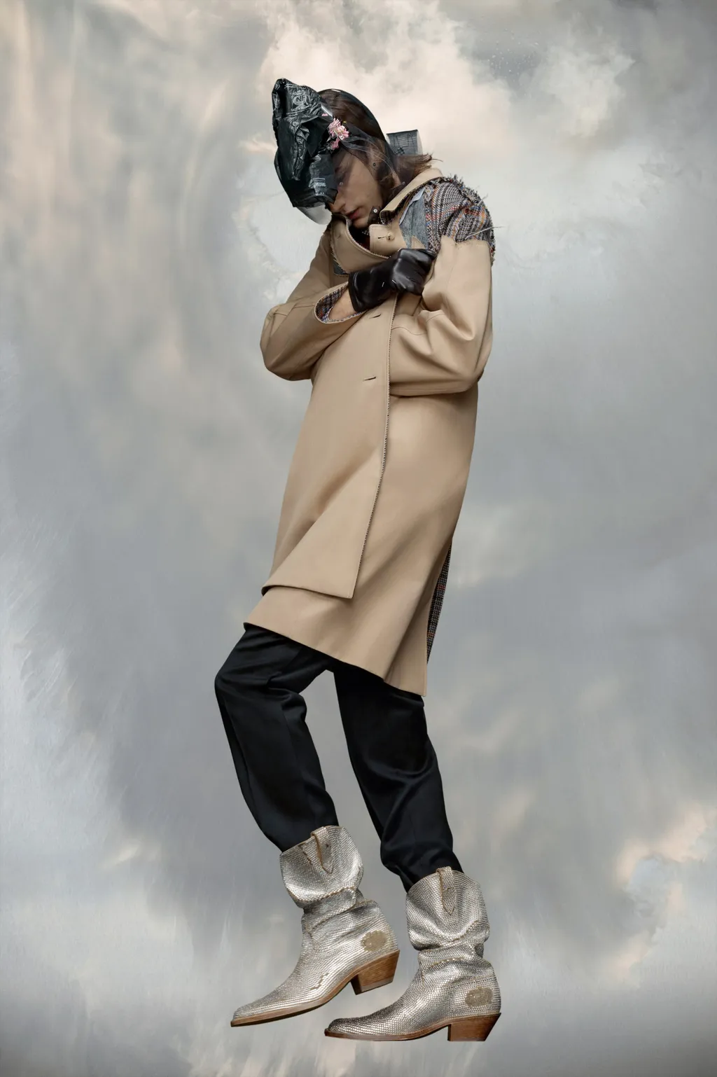 Single Breasted Reversible Trench Coat
