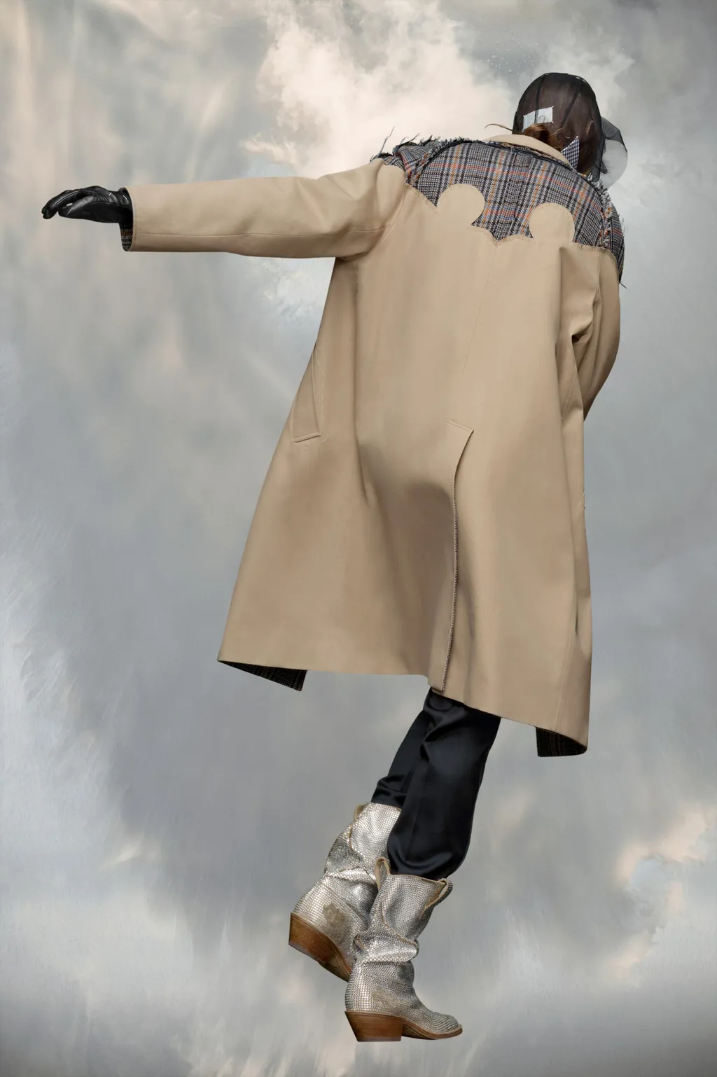 Single Breasted Reversible Trench Coat