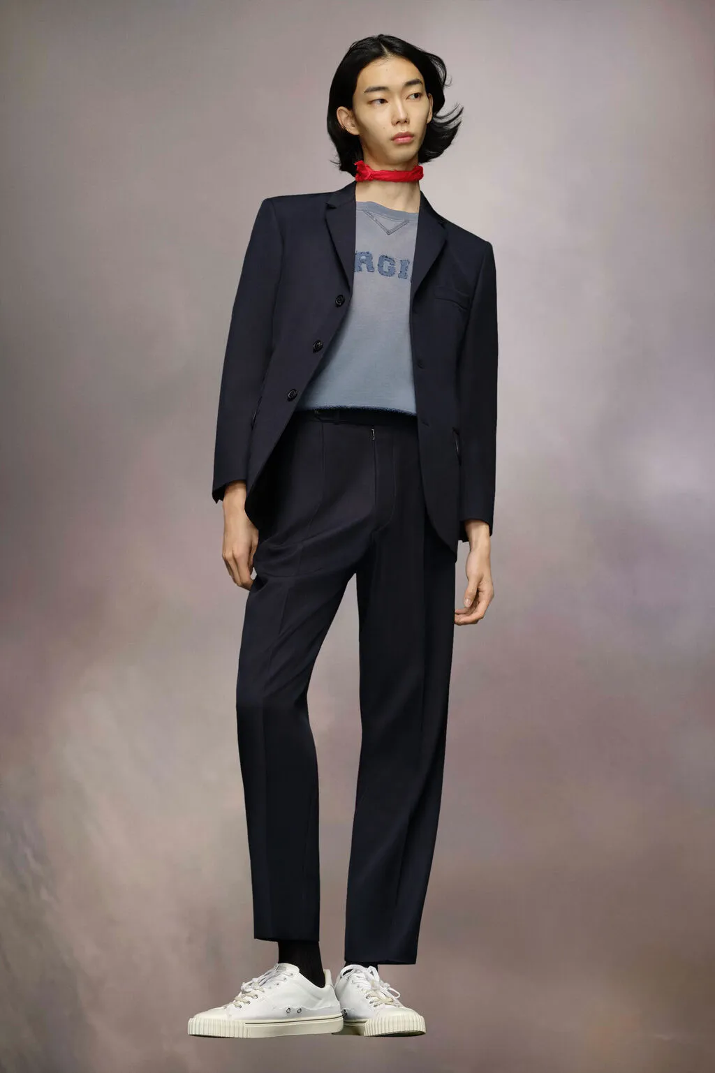 Single-Breasted Tailored Blazer