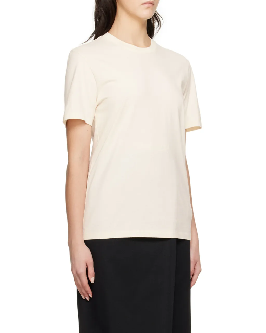 Set Of Three Crewneck Straight Hem T-Shirts